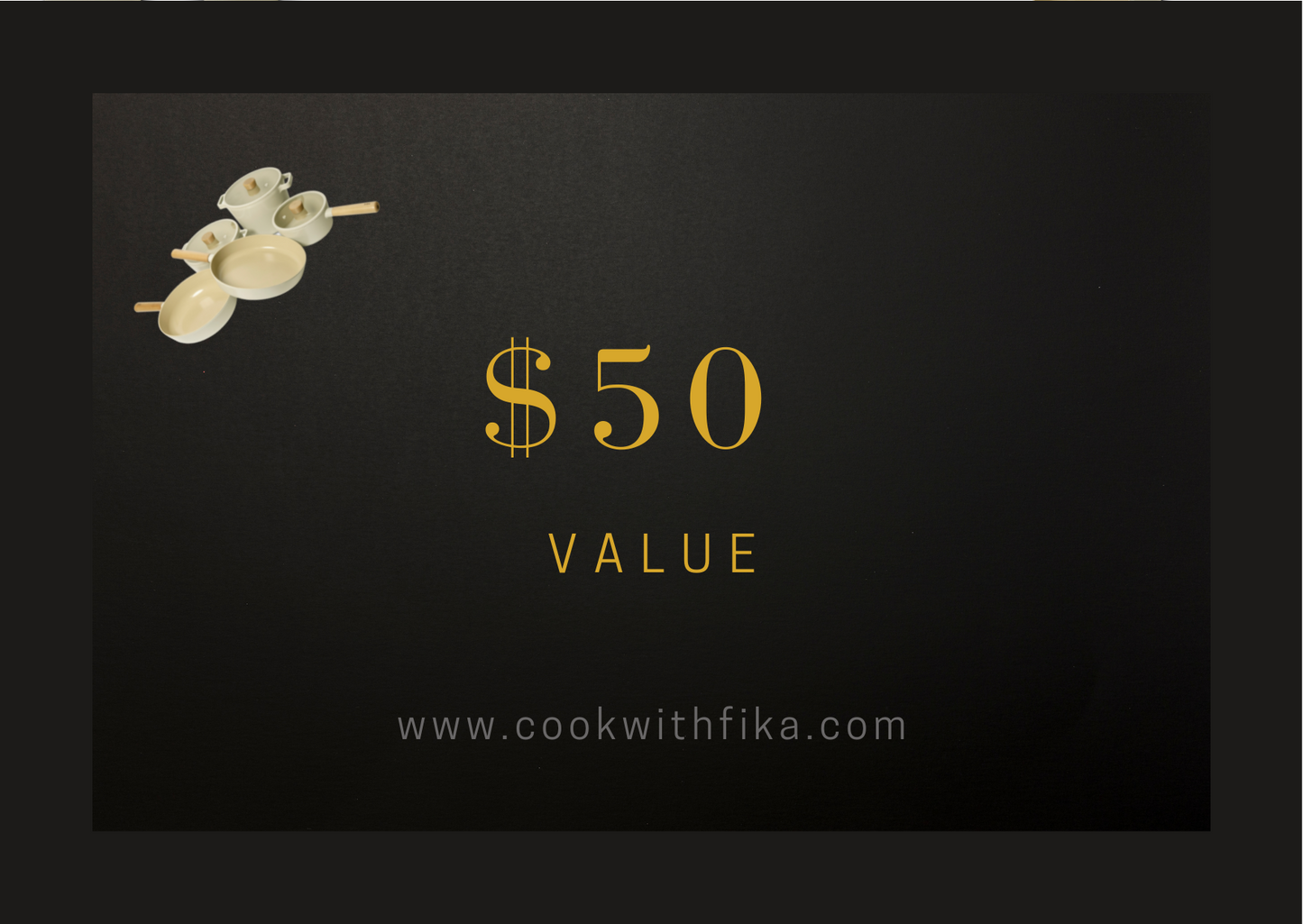 Gift Card -Cook With FIKA Gift Voucher Code